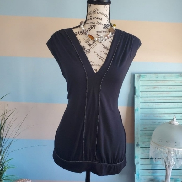 Max Studio Tops - Max Studio Sleeveless Black Top